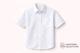White Shirt Half Sleeves