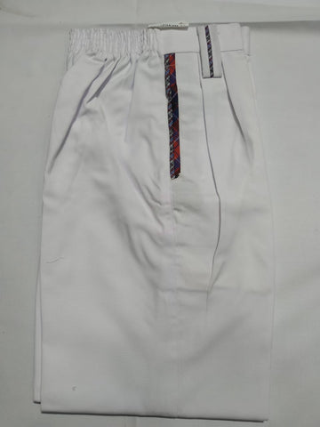 MCL Saraswati Bal Mandir White Pant - School Uniform Shop